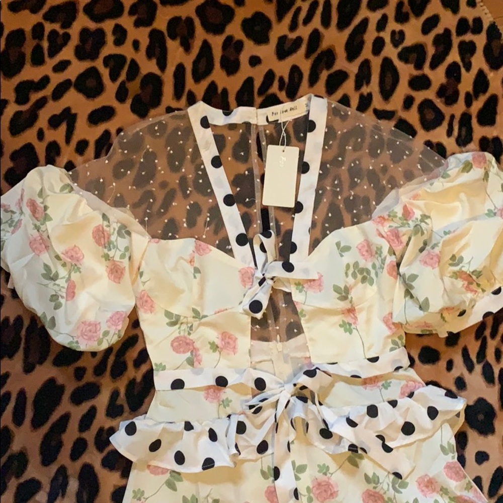 Flirty mini dress